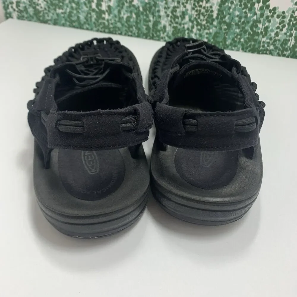 Keen Women’s Black Waterproof Hiking Nature Enclosed Sandals Size 39.5 EU/9 US